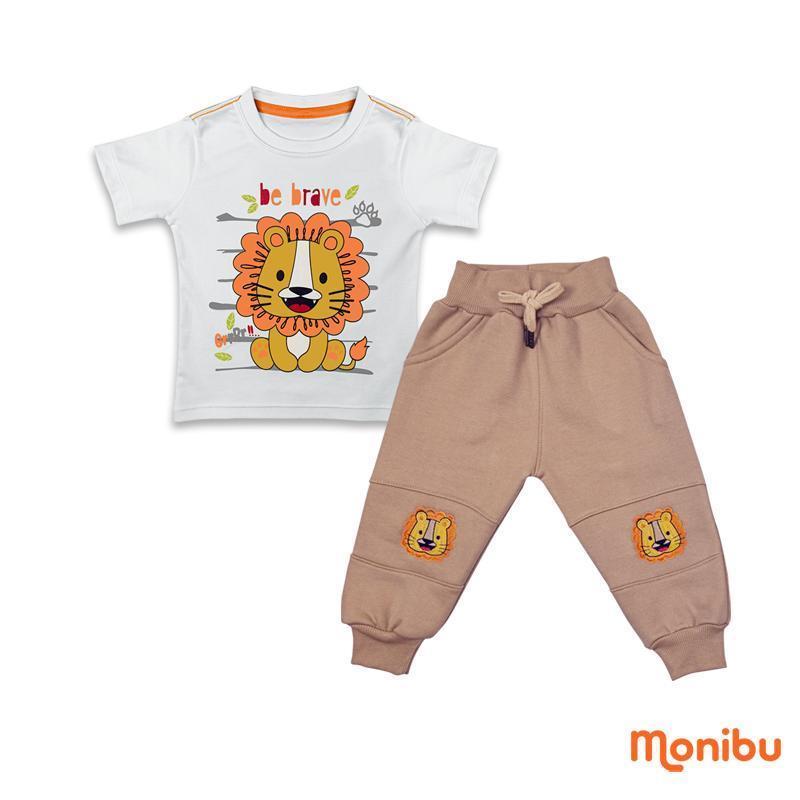 CONJ. NINO 3 piezas (casaca, polo y pantalón)