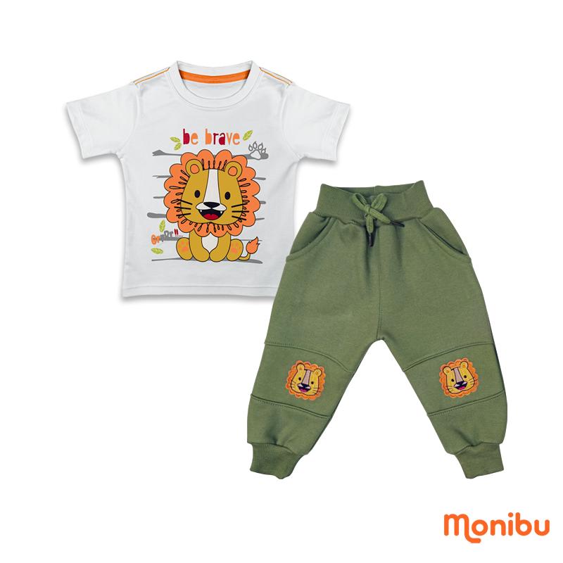 CONJ. NINO 3 piezas (casaca, polo y pantalón)
